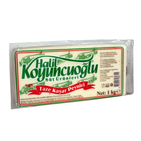 Halil Koyuncuoğlu Taze Kaşar Peyniri 1KG