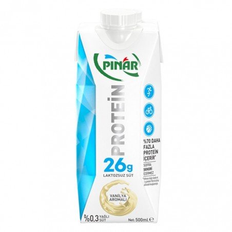 Pınar Protein Vanilyalı Süt 500ml